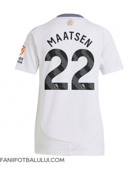 Aston Villa Ian Maatsen #22 Tricou Fotbal Replică 2024-25 Femei Deplasare